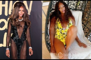 Ünlü model Naomi Campbell Türkiye'de