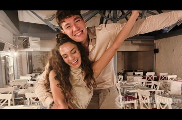 Cedi Osman ve Ebru Şahin'in mutlu günü