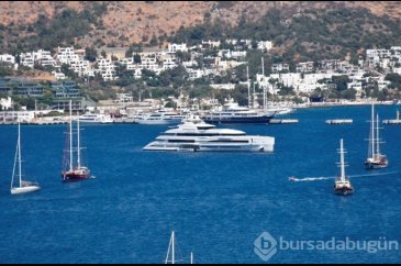 Bodrum mega yatları ağırlıyor
