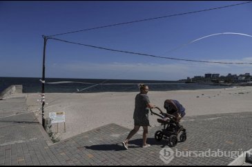Ukrayna'da mayın tehlikesi nedeniyle denize girilmiyor