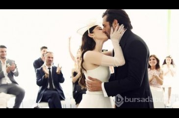 Özge Gürel ile Serkan Çayoğlu evlendi