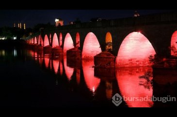 Meriç Nehri'nde hayran bırakan manzara
