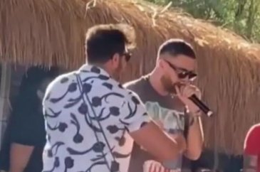 Rapçi Murda'dan seyirciye şok tepki
