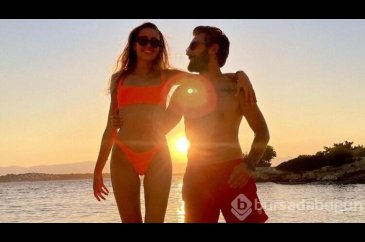 Doğuş Çabakçor ve Asya Hocaoğlun'dan tatil pozları