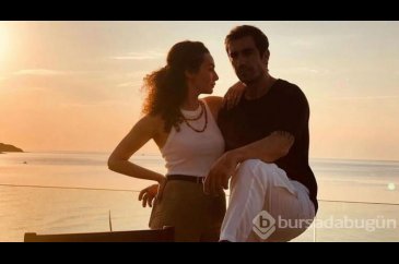 Birce Akalay ile İbrahim Çelikkol'dan yeni poz