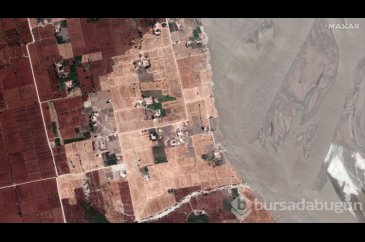 NASA paylaştı: Pakistan'daki sel ülkede 100 km çapında bir göl oluş...