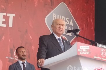 MHP Genel Başkanı Devlet Bahçeli Bursa'da 
