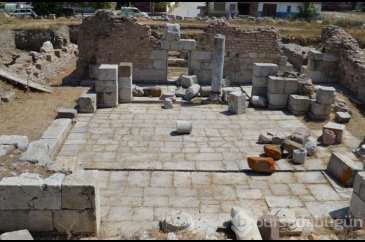 Sebastapolis'teki kazılarda bronz haç bulundu