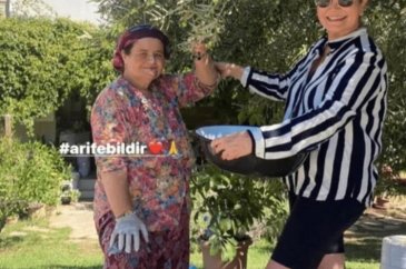 Derya Baykal kış için hazırlığa başladı