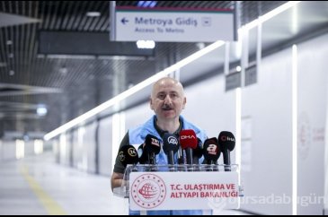 Pendik-Sabiha Gökçen Havalimanı metro hattı açılıyor