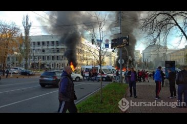 Ukrayna'da birçok kent vuruluyor! Dehşete düşüren kareler