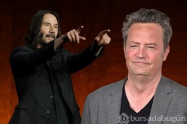 Meslektaşı Keanu Reeves'i hedef alan Friends yıldızı Matthew Perry'...