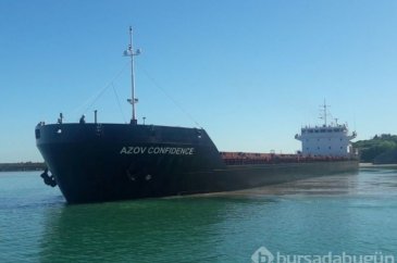 Karadeniz'de yanan gemiden atlayan makinist kayboldu