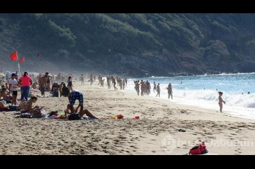Kasım ayında Alanya'da deniz keyfi

