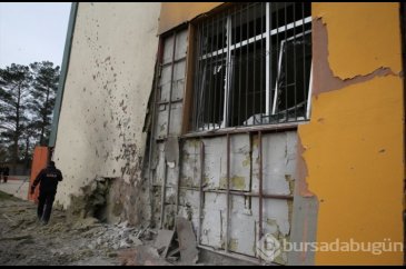 Gaziantep'deki roket saldırısının ardından bölge görüntülendi
