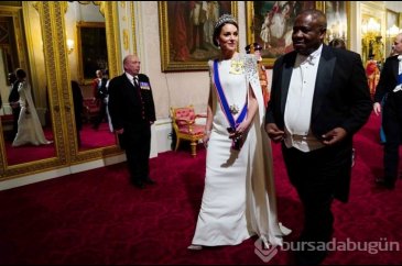 Kate Middleton 'Prenses' unvanıyla ilk resmi davetine katıldı