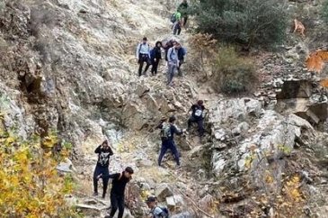 Sarıgöl'ün Kısık Kanyonu doğa severlerin ilgi odağı oldu
