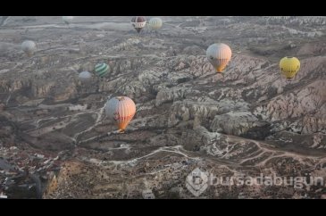 Kapadokya'da balon turları sekiz gündür yapılamıyor