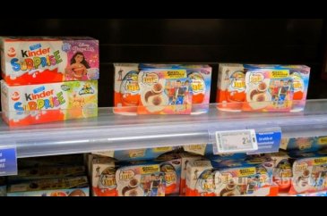 Kinder ürünleri raflara geri döndü