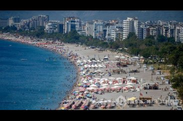 Antalya'ya 13 milyon turist geldi