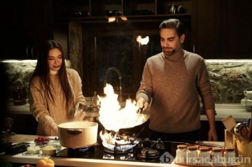 Neslihan Atagül ile Kadir Doğulu'dan set paylaşımları geldi