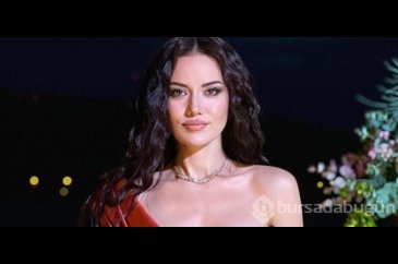 Fahriye Evcen'in siyah şıklığı