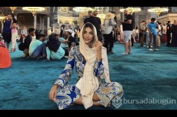 Gabriela Merjam: Ayasofya Camii'nde anne olabilmeyi diledim