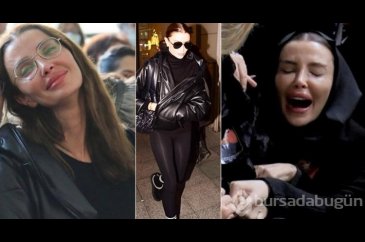 Babasını kaybeden Özge Ulusoy siyahlar içinde!