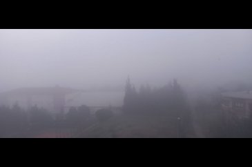 Bursa'dan sis manzaraları