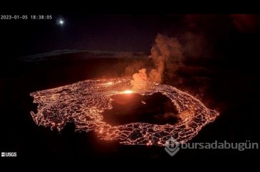 Hawaii'deki Kilauea Yanardağı faaliyete geçti
