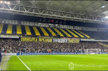 Fenerbahçe taraftarından müthiş gösteri geldi