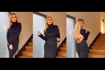 Hadise'nin kalça dansı 
