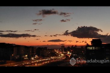 Bursa'dan gökyüzü manzaraları