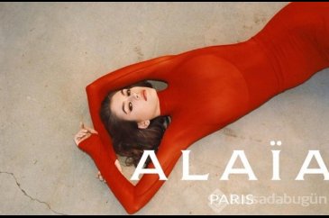 Model Kaia Gerber moda markası için poz verdi