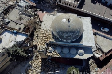 Depremler Tarihi Maraş Çarşısı'na da zarar verdi
