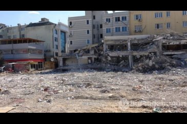 Deprem Adıyaman'da otelleri yıktı