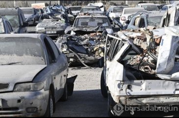 'Deprem hasarlı' araçlar satışa çıkarıldı
