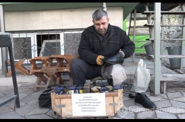Elazığlı Ayakkabı boyacısından anlamlı bağış