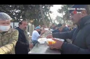Mehmet Yalçınkaya, sahra mutfağında