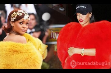 Rihanna'ya PETA'dan kürk tepkisi