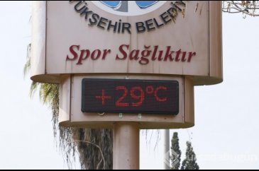 Son 94 yılın en sıcak Mart ayı: 29 derece 