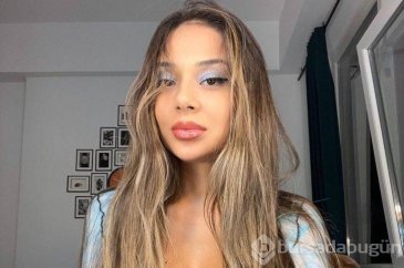 Fenomen Merve Taşkın Göğüslerini saçıyla kapattı