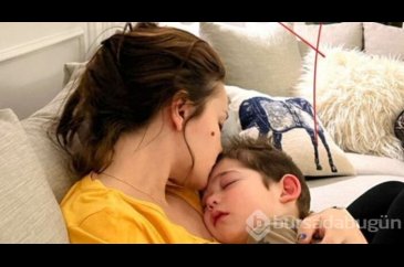  Fahriye Evcen'nin yorgun ama huzurlu hali
