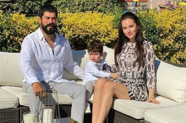 Fahriye Evcen küçük oğlu Kerem ile ilk paylaşımı yaptı