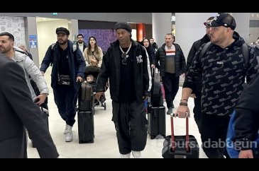 Ronaldinho İstanbul'da