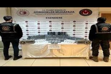 1 milyon 200 bin liralık kaçak eşya ele geçirildi