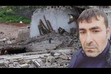Kilis'te depremde hasar gören tek katlı yapı çöktü: 1 ölü