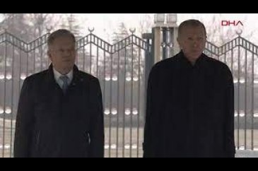 Finlandiya Cumhurbaşkanı Niinistö Ankara'da