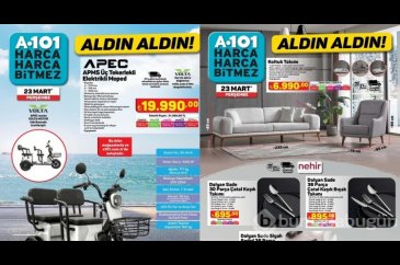 A101 kataloğunda elektrikli moped!