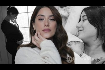 Hazal Kaya kızı Süreyya ile yeni poz